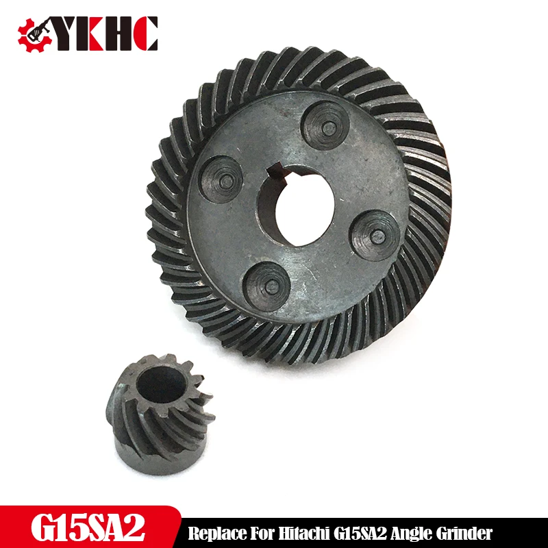 1Set Gear For Hitachi G15SA2 G 15 SA2 Angle Grinder Power Tool Spare Parts Accessories 40Teeth φ15mm