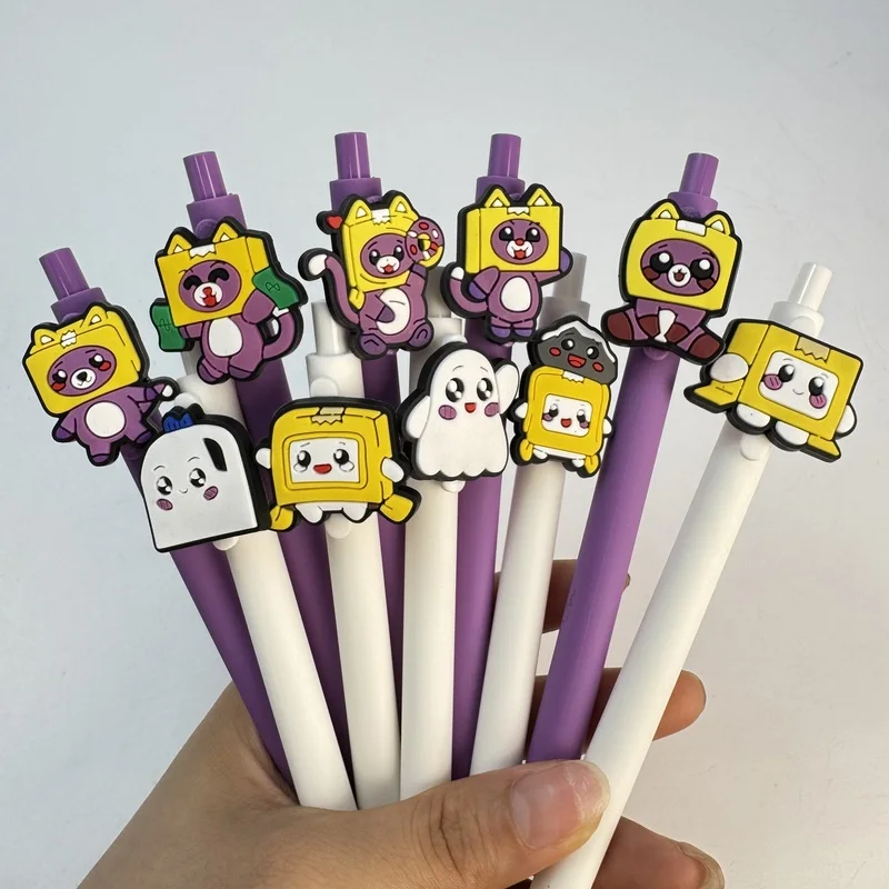 20/30pcs Creative, simple, cute, and quirky box elf-shaped themed retractable ballpoint pen Campus Design Back-to-School Season