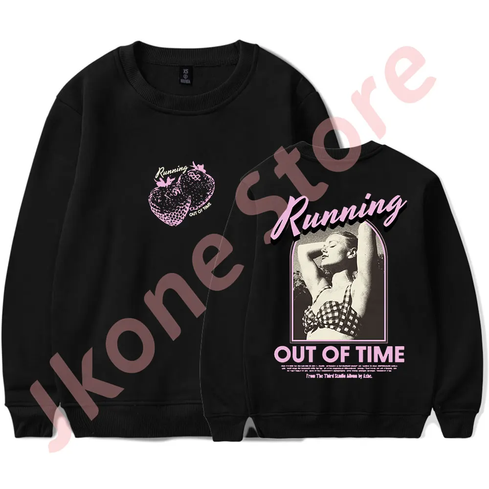 

Ashe Running Out Of Time Crewneck Sweatshirts Willson Album Tour Merch Cosplay Women Men Fashion Streetwear