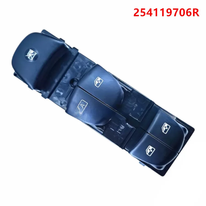 254119706R Front Driver Side Master Power Electric Window Control Switch Button For Renault Koleos 2017-2019 Component Left