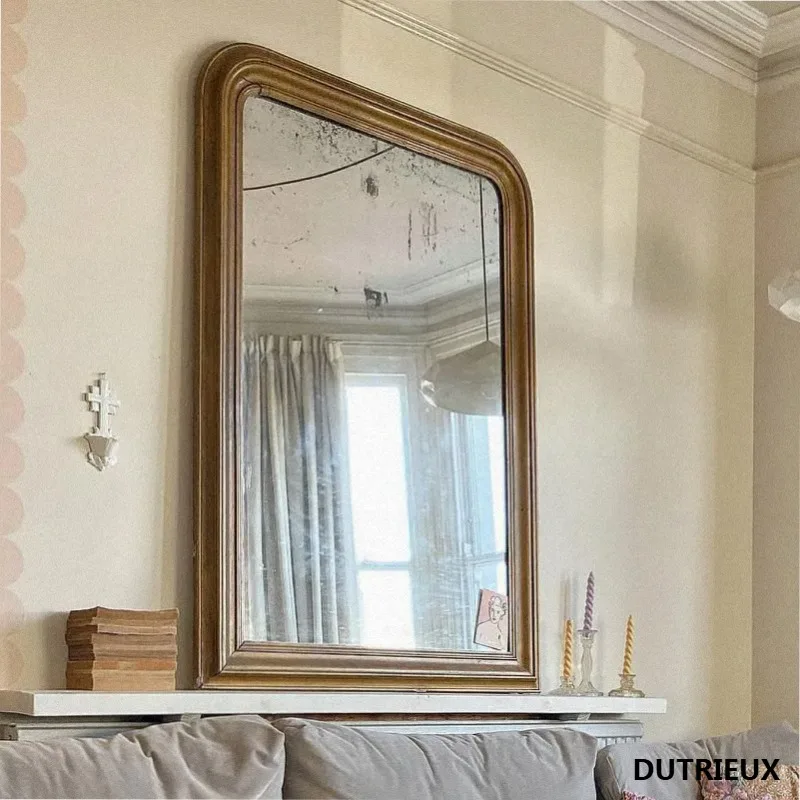 Girls Aesthetic Decorative Mirrors Living Room Makeup Funky Art Luxury Mirror Portable Cosmetics Garden Spiegels Home Product