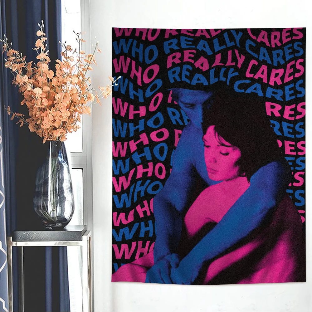 TV Girl 3D Tapestry Wall Tapestry Cheap Hippie Wall Hanging Bohemian Wall Tapestries Mandala Home Decor Tapestry Room Tapestry