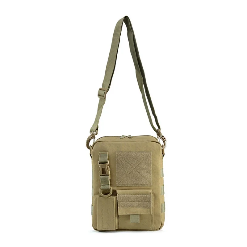 Bolso de hombro para hombre, bolsa planificada para exteriores, mensajero estratégico, impermeable, senderismo, pesca, viaje, Camuflaje, individual