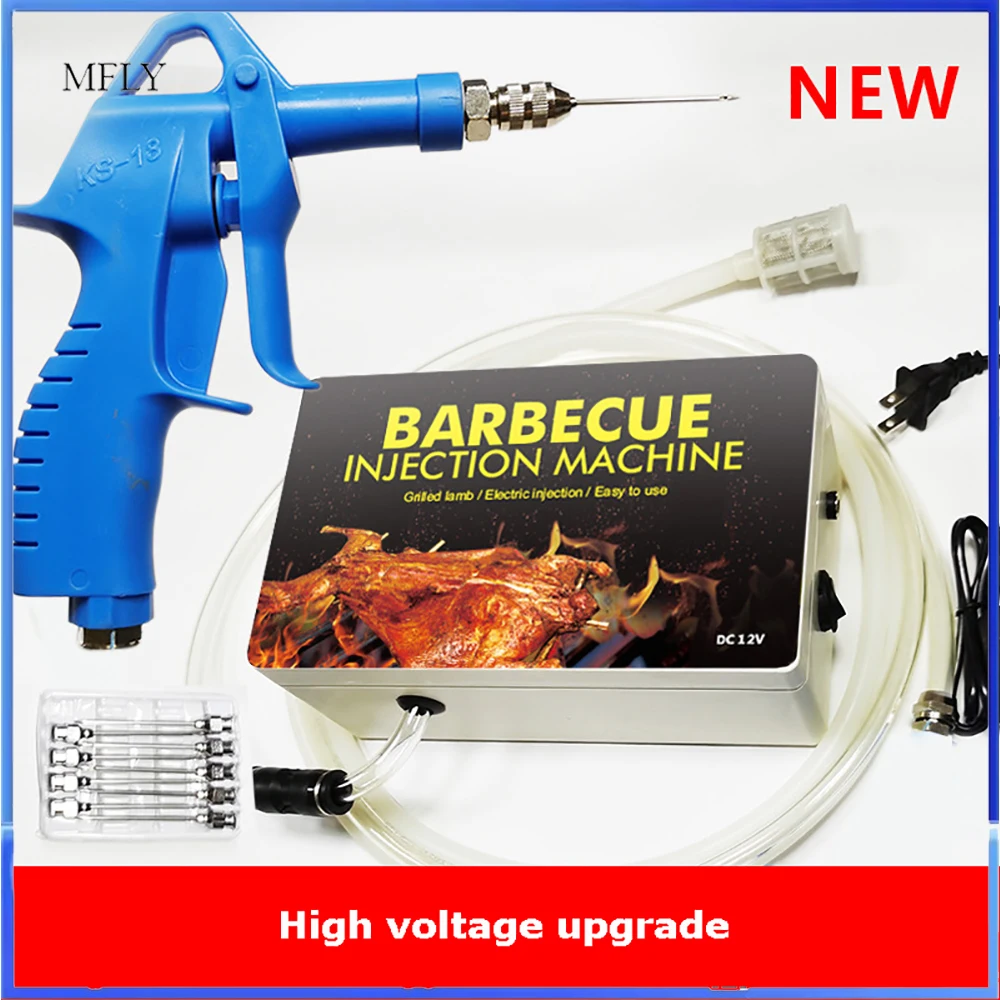 

Электрический инжектор для маринования мяса, бытовой насос для инъекций солевого раствора, машина для засолки мяса, шприц для маринования мяса