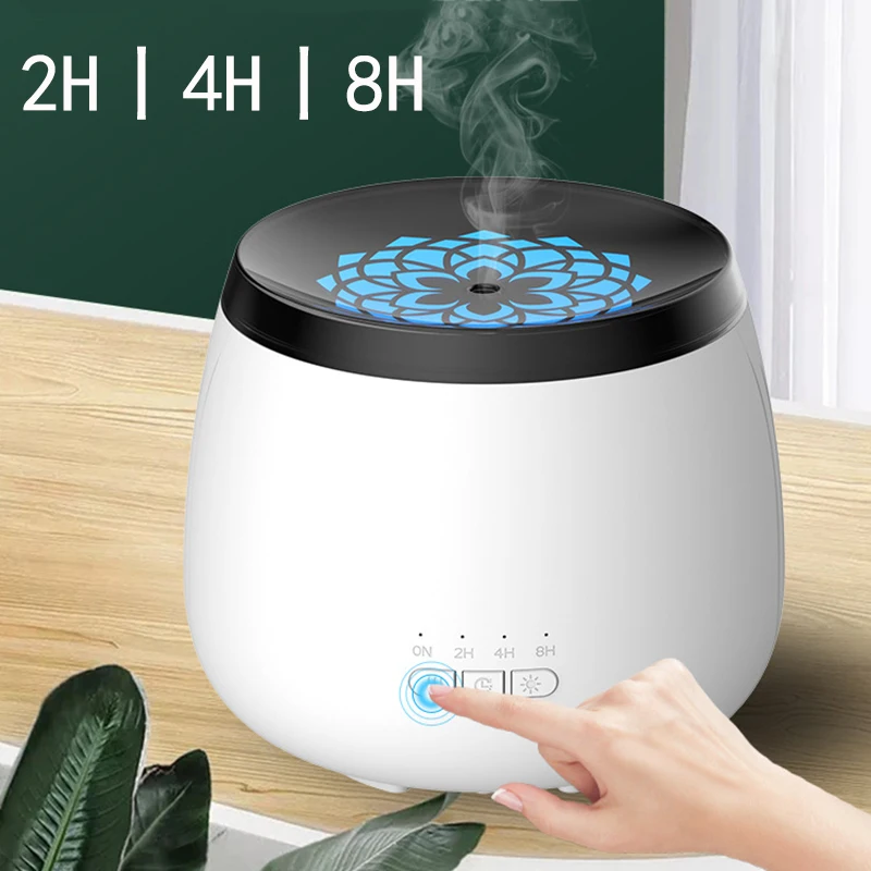 600ml Essential oil Diffuser With Remote Control Ultrasonic Air Humidifier Home Aroma Diffuser Humidifier No filter Rod Required