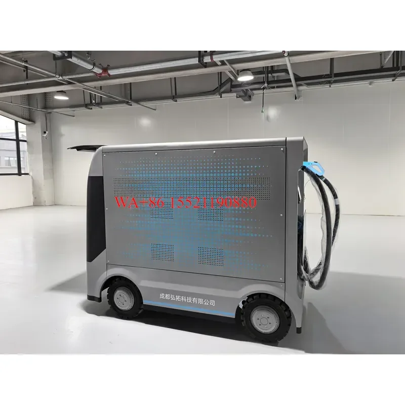 WMWMNU for 192kWh Mobile Fast Charging Station for Electric Vehicles 100kW Output