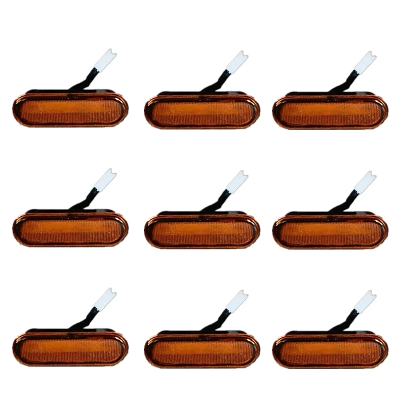 

ABRU-передняя светодиодная решетка для Ford Bronco Wildtrak/ Badlands/ First Edition/ Everglads 2021-2023, янтарные динамические лампы, 9 шт.