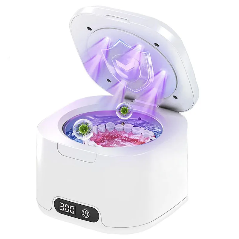 Ultraviolet and ultrasonic cleaning machine with four temperature adjustment levels