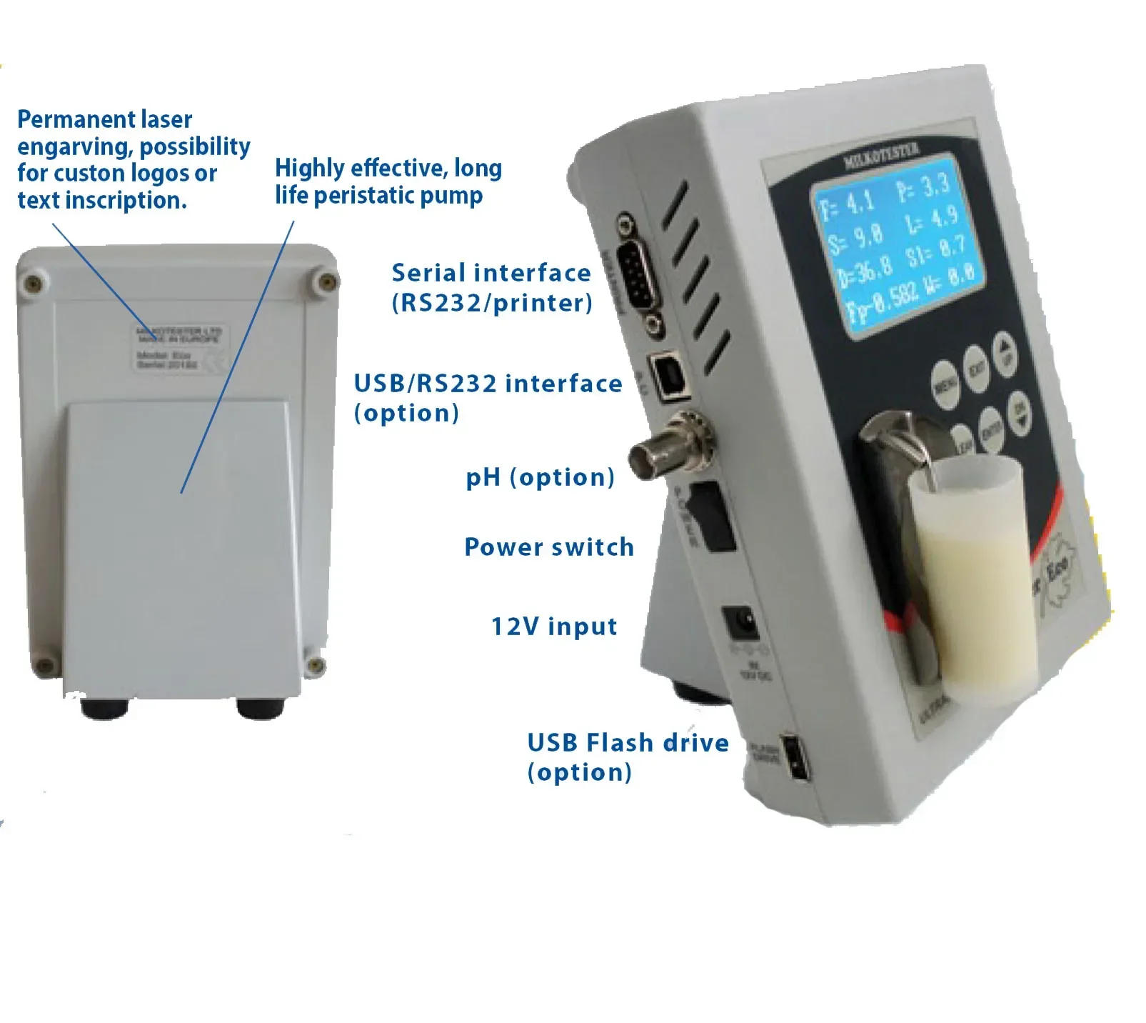 Zetron Master ECO-Multi-dairy Quality  Milk  Analyzer