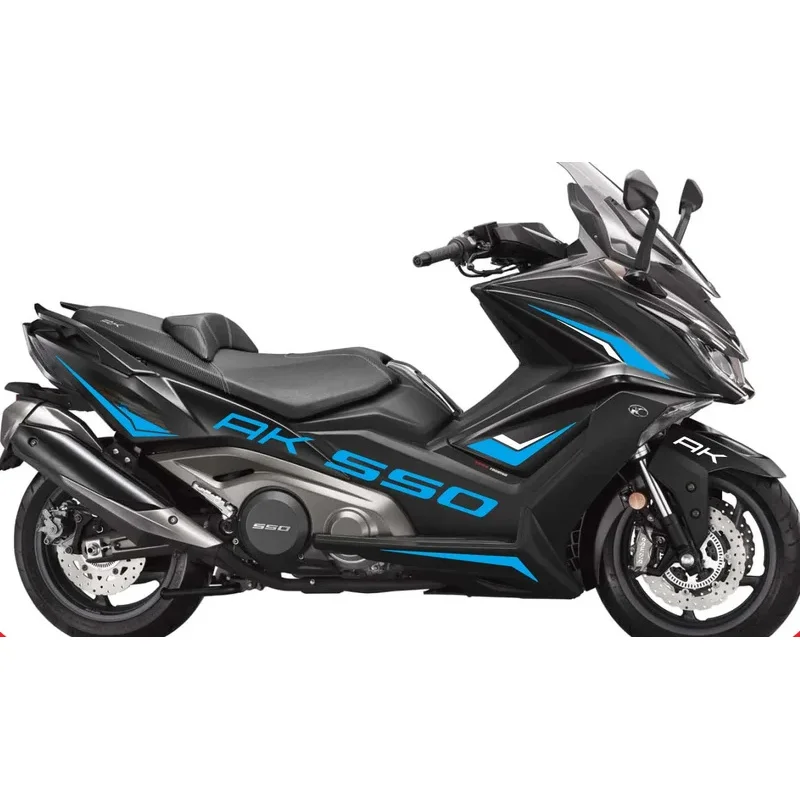 Motorcycle Accessories Scooter Body Side Strip Fairing Sticker Logo Decal For KYMCO AK550