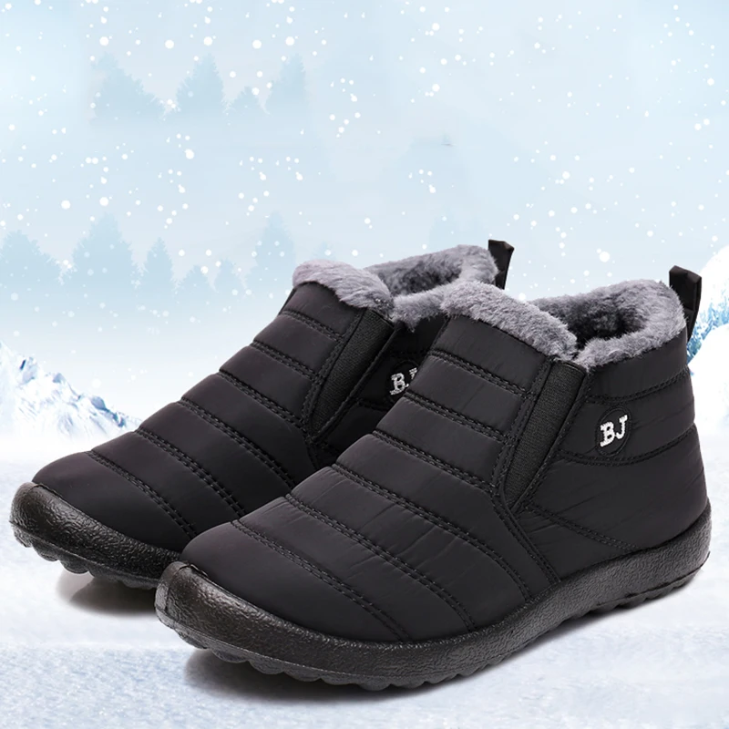 

Breathable Winter Shoes Men Fashion Shoes Winter Waterproof Men Sneakers Formal Couple Men's Boots Soft Mens Tennis Man Shoes