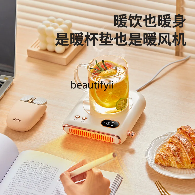 يمكن لوسادة الأكواب الساخنة التحكم في درجة الحرارة، والمكتب المنزلي الذكي