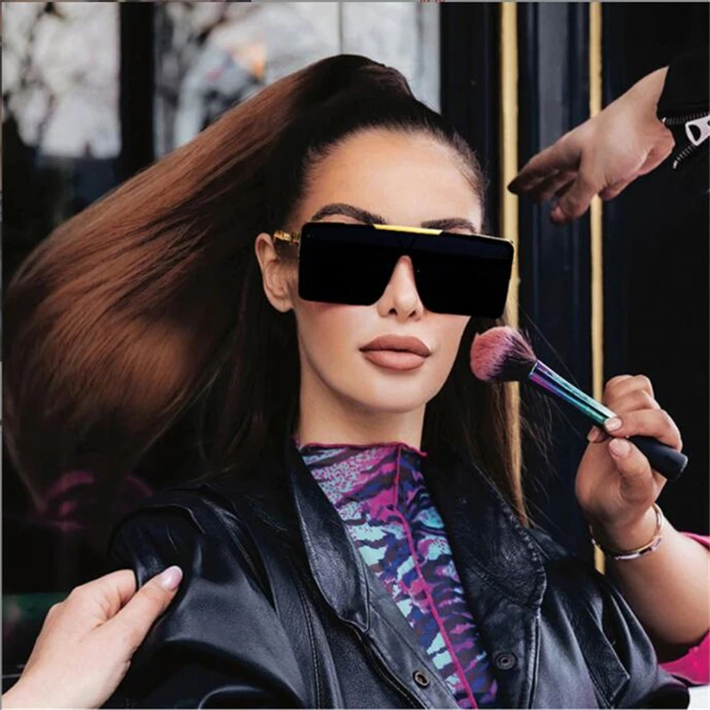 

KAPELUS Wholesale Fashion Sunglasses woman brand glasses luxury fashion men's and women's outdoor sunshade mirror w21