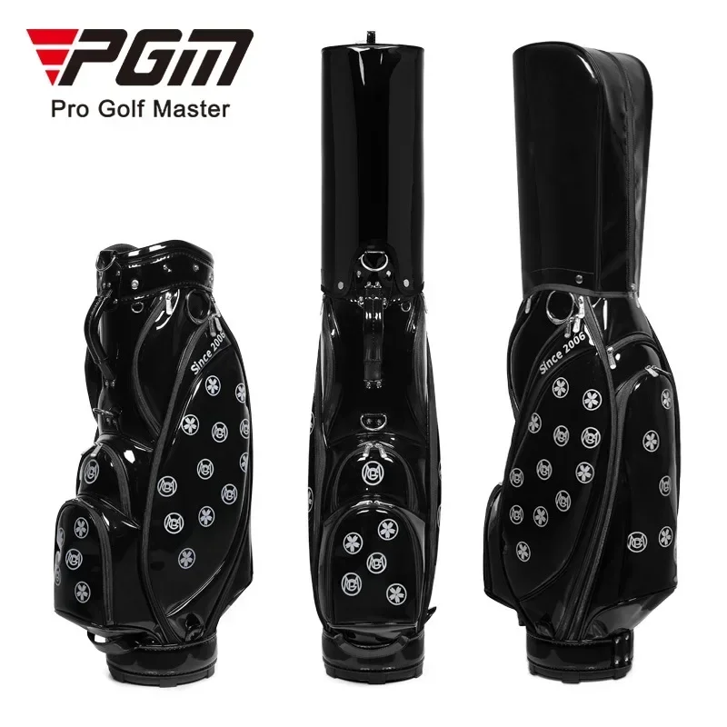 PGM Golf Women's Bag TPU Waterproof Korean Style Colorful Laser Transparent Golf Bag Travel Bag QB125