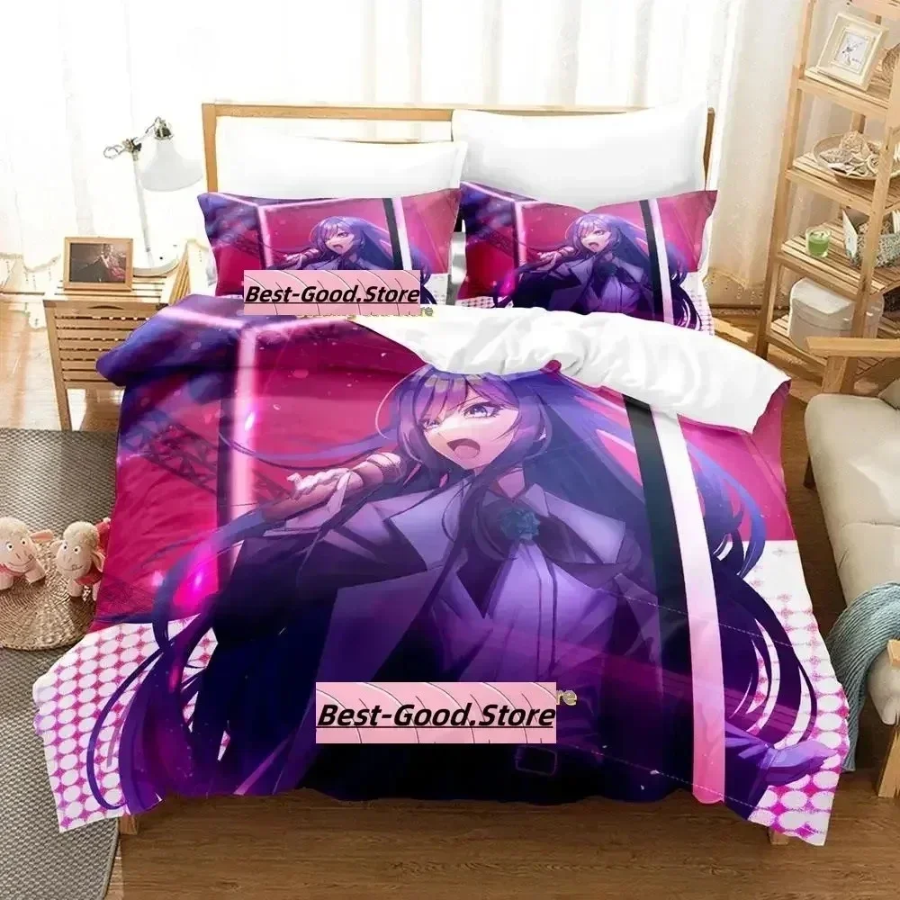 2023 New Nico Nico Singer Bedding Set Printed Bed Set With Pillowcase Bed Duvet Cover Soft Single Double Queen Super King Size
