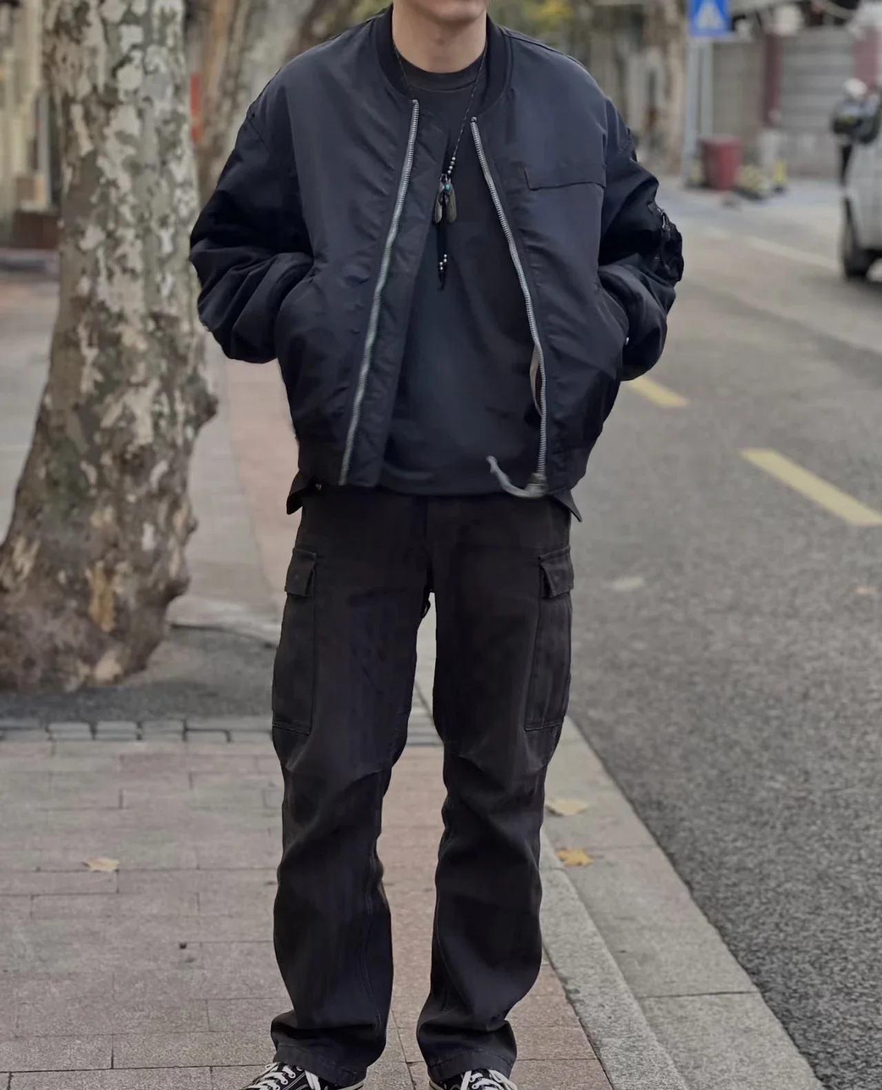 VISVIM WMV THORSON JKT CRUSH MA1 Make Old Mud Patch Jacket Vibe Vintage