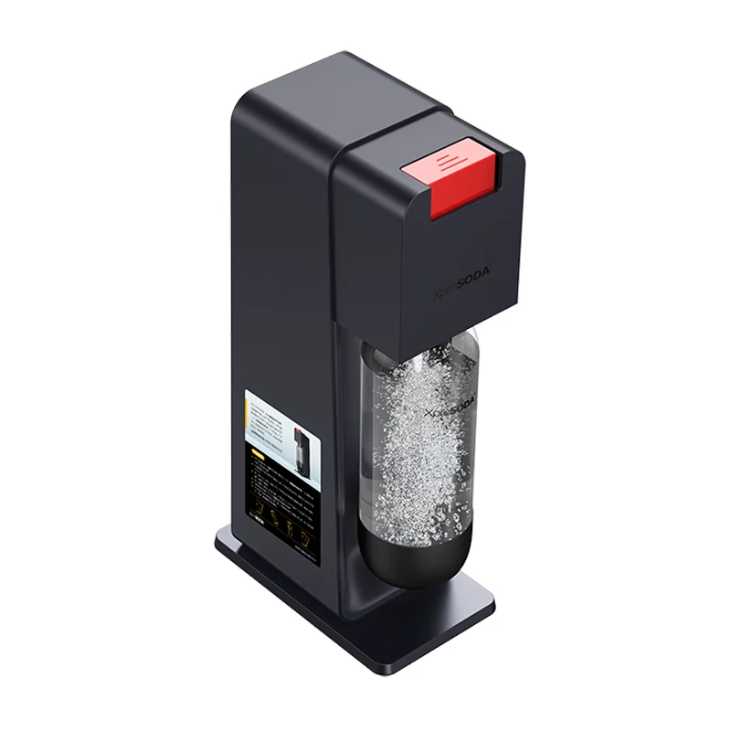 Wholesale High Quality Soda Drink Sparkling Soda Water Maker One Click Boost Portable Desktop 1L Sparking Water Machine