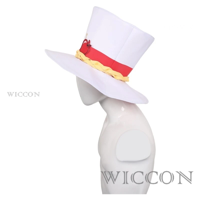 Lucifero Cosplay Cappello Parrucca Fantasia Cartoon Anime Hotel Costume Travestimento per uomini adulti Donne Accessori per feste di carnevale di Halloween