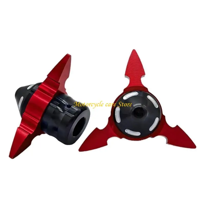 U75F Motorcycle Front Fork Anti Crash Decorative Cups with Easy Install  Fork Protector Cups Pair for Commuters & Enthusiasts