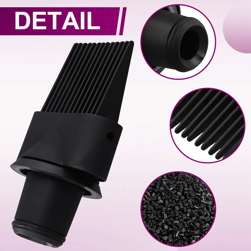 Para acessório de pente de dente largo Dyson adequado para secador de cabelo supersônico Dyson, bico de encaixe solto HD16