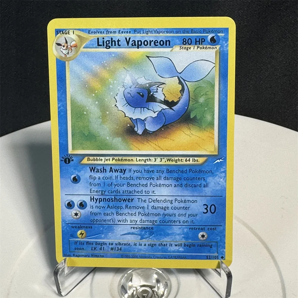 ancient mew card pokemon 2000 Pokemon Card Jungle Set Vaporeon 12/64 Holo Rare PSA 7 – Brokenvase Games