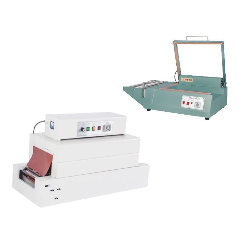 BS260 Small Automatic PP Pvc Film Plastic Heat Tunnel Shrink Wrap Machine Tunnel Pallet Bottle Wrapping Machine Equipment