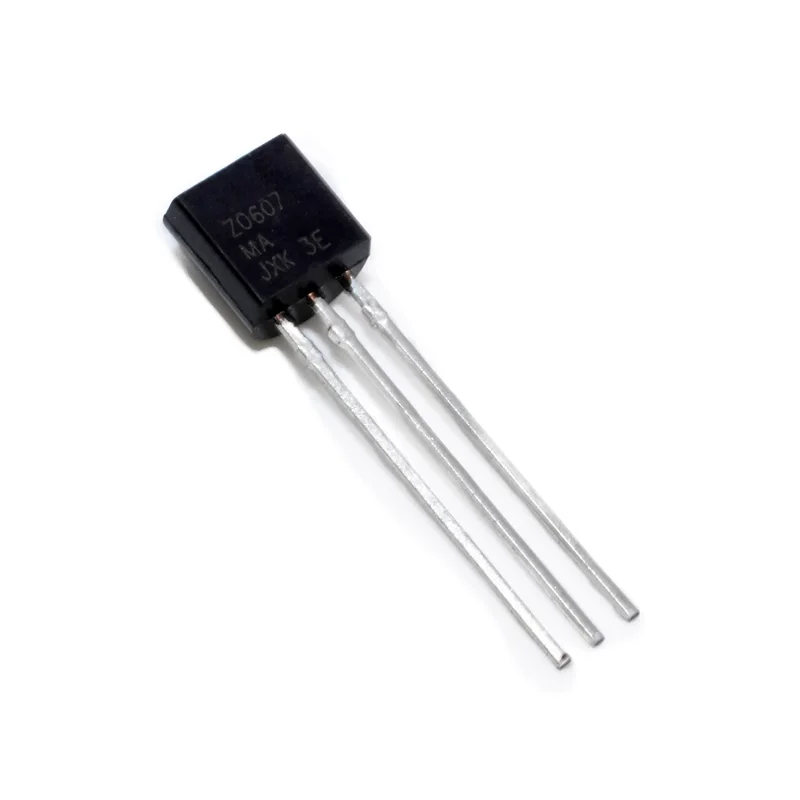 Transistor bidireccional SCR, circuito integrado, 10 piezas, Z0607, 0,8a/600V, triodo TO92