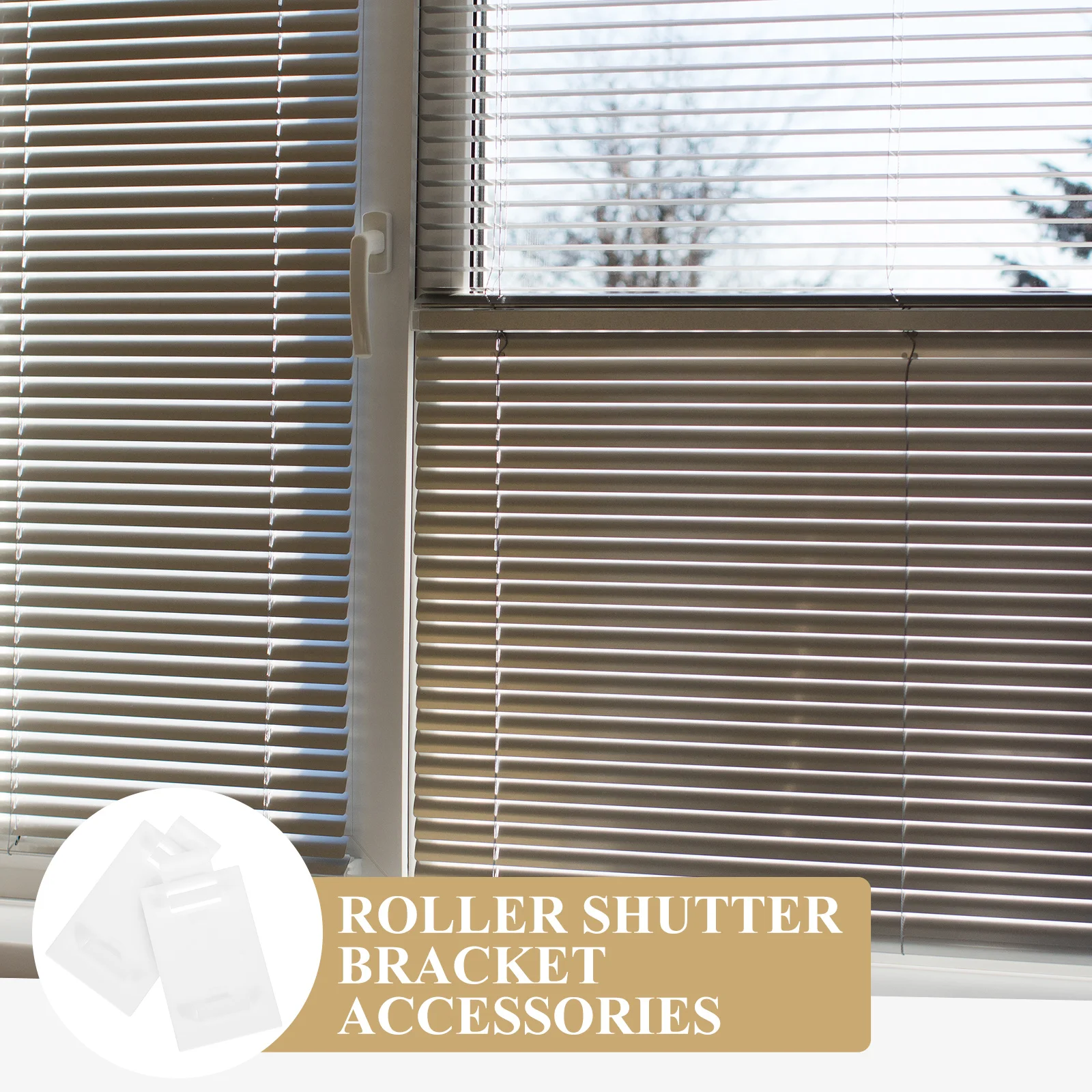 

2 set Curtain Bracket Accessories No Punching Mount For Pleated Curtains Roller Blind Fittings Replacement Parts