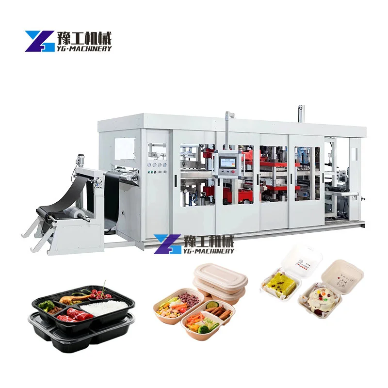 Plastic Sheet Thermoforming Machine Cup Making Machine High Quality Cover Forming Machine Plastic Cup Lids Forming Machine