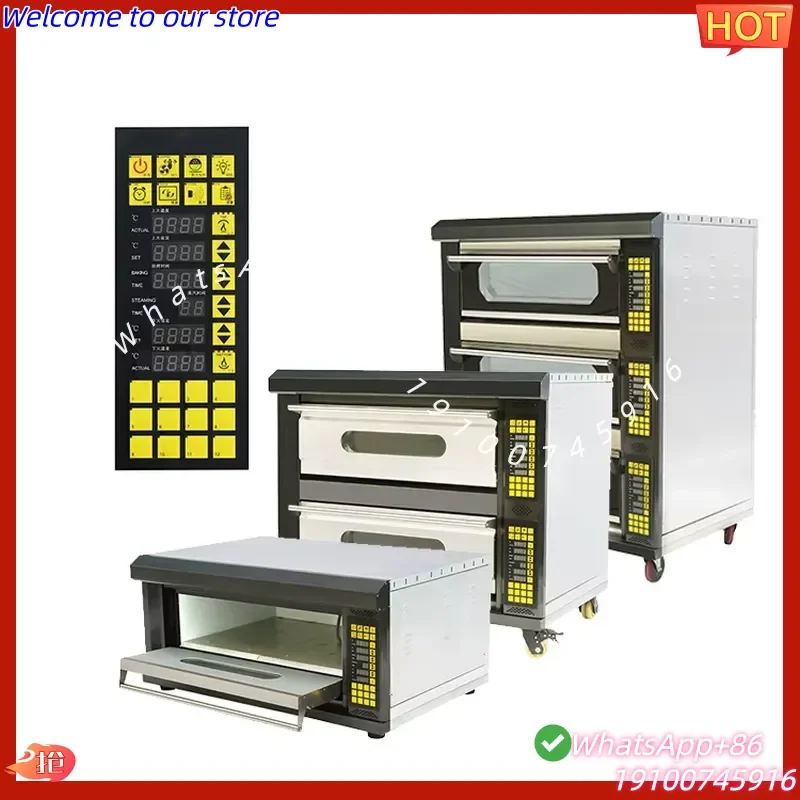 2026Hot Vigevr Digital Intelligent Pizza Deck Oven Baking Oven Commercial Oven Bakery Equipment in Catering