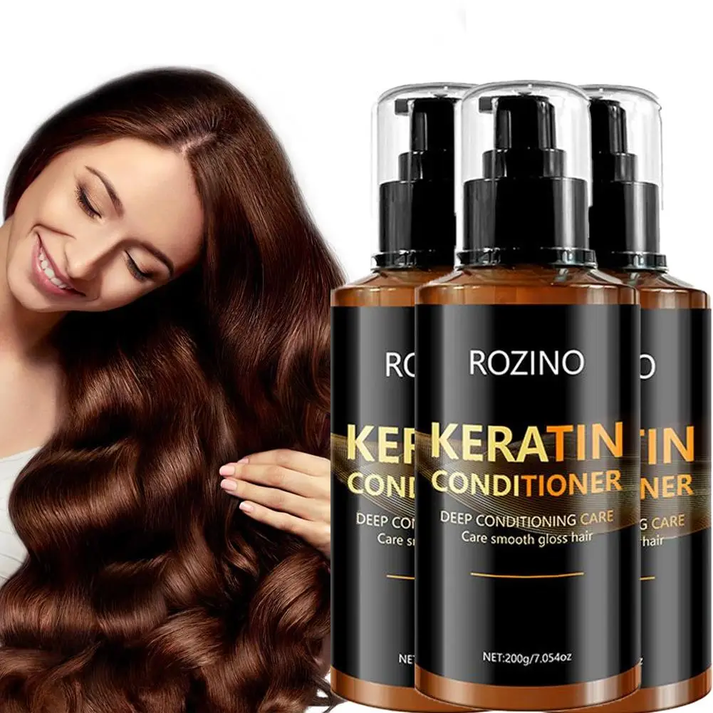 

Keratin Hair Care Essence Spray Softening And Thicking Of Hair Gentle Moisturizing Non-Irritating Daily Care Home Essentials
