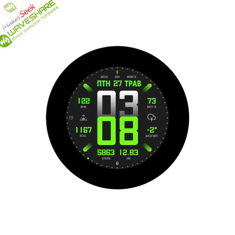 

Makerseek & Waveshare ESP32-S3-Touch-LCD-2.1-SKU-28169-Price without Shipping fee