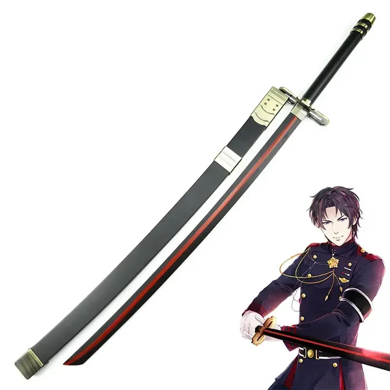 

103cm Cosplay Anime Seraph of The End Ferid Guren Ichinose weapon Wooden Sword Costume Fancy Dress party stage show props gift