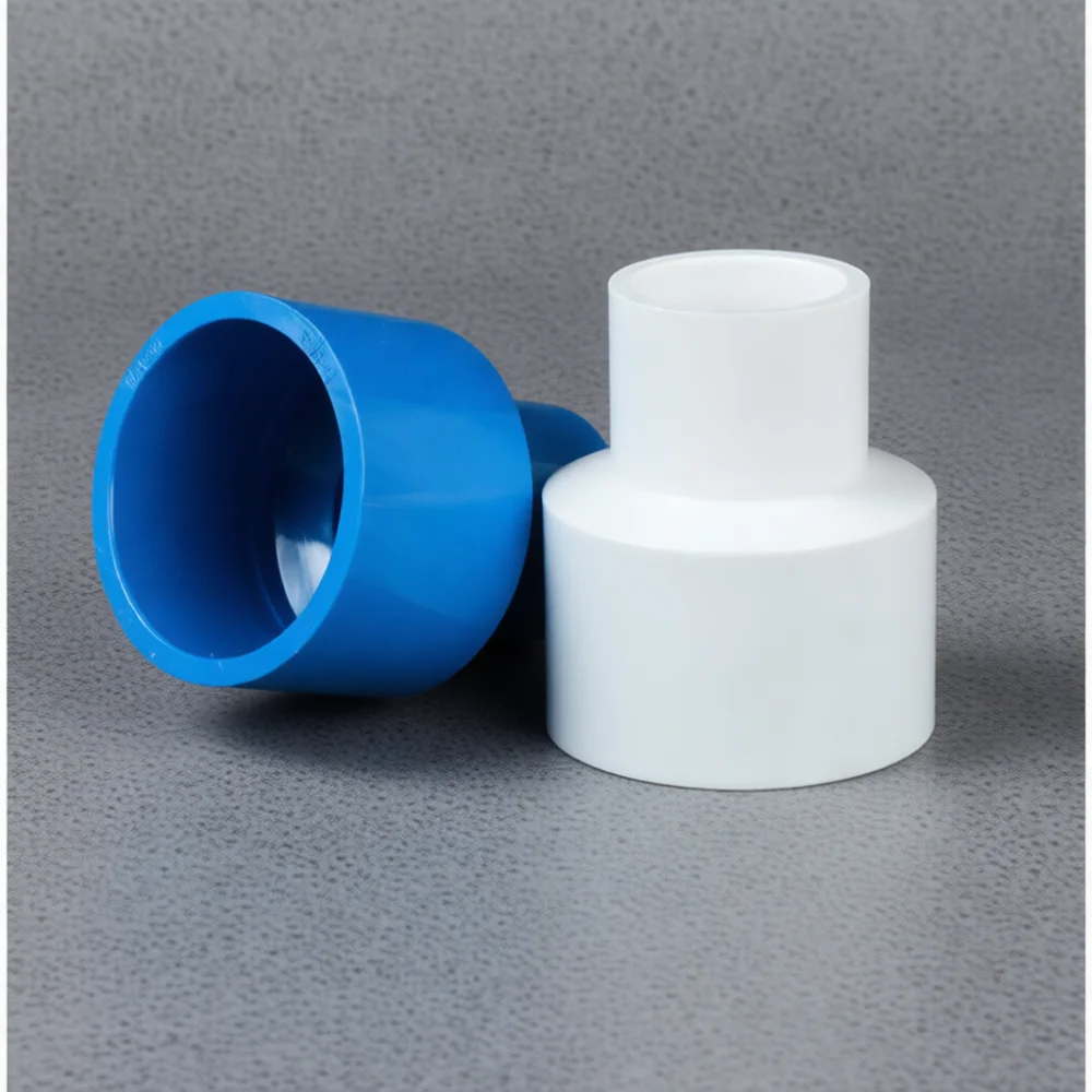 High Strength PVC Reducer Coupling Plumbing Pipe Connector Water Adapter Irrigation System Joint Industrial Installation Tool