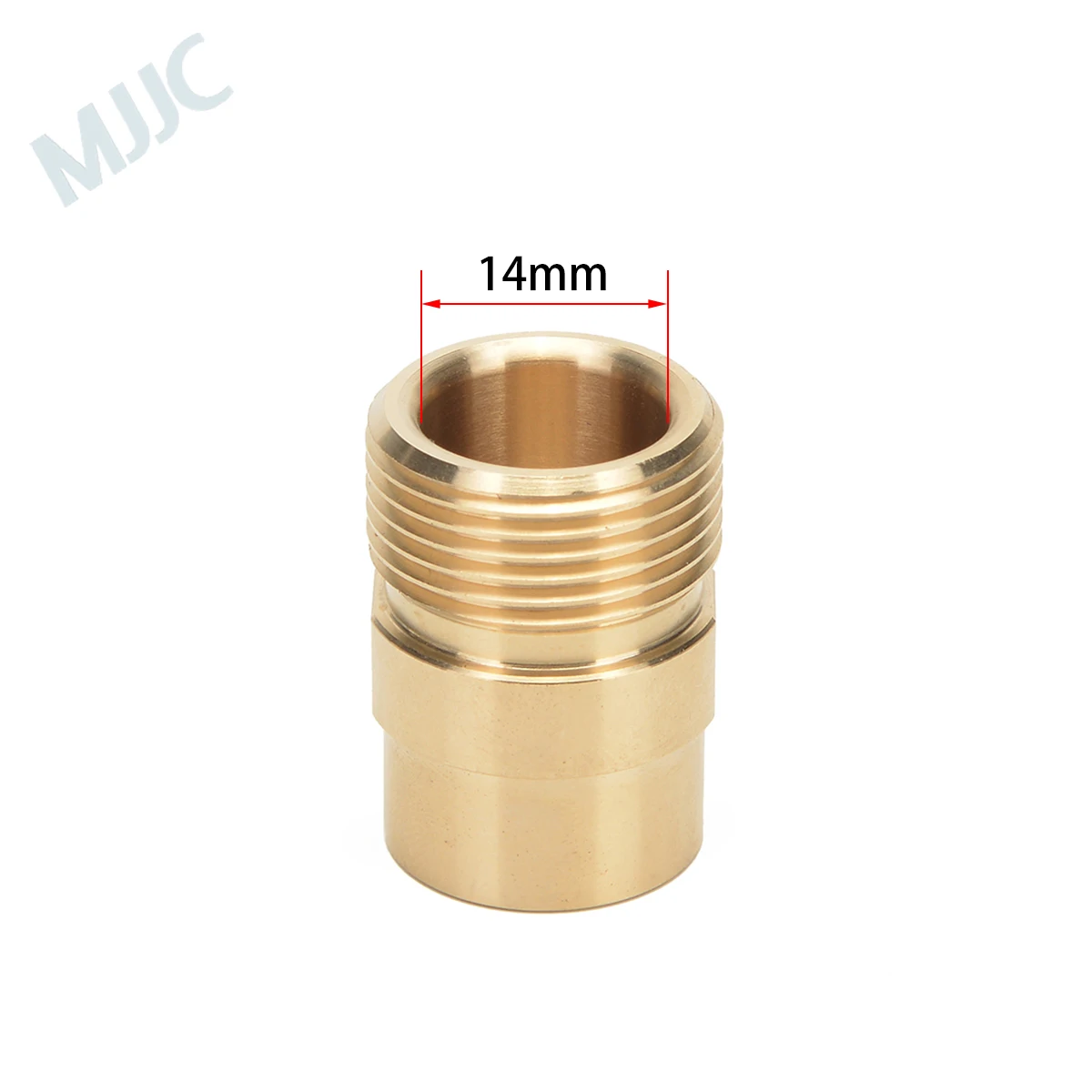 M22x1.5mm Male Thread with 14mm Hole Adapter for Trigger Guns