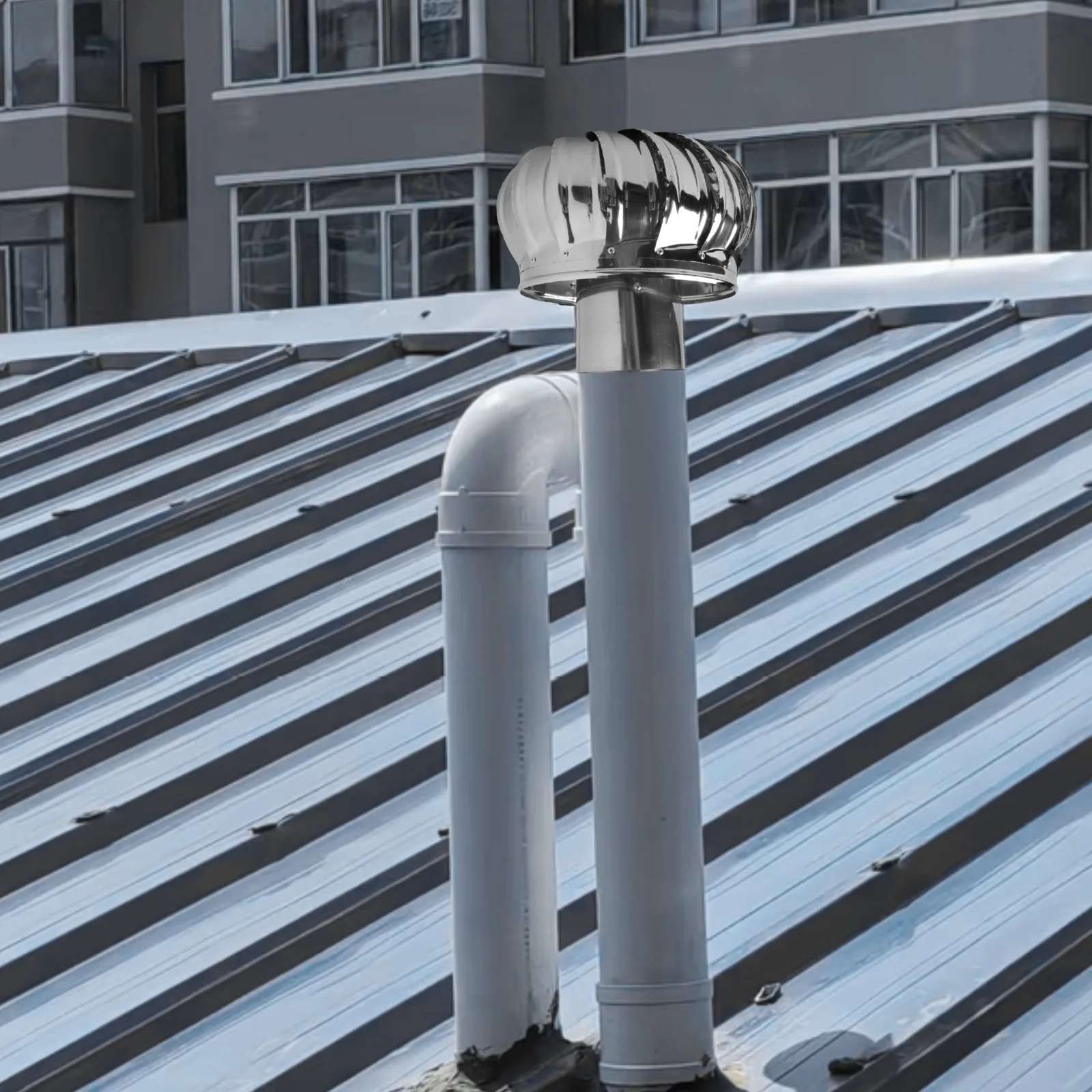 Rain Proof 304 Stainless Steel Ventilation Cap Improves Combustion and Ensures Continuous Air Flow in Various Settings