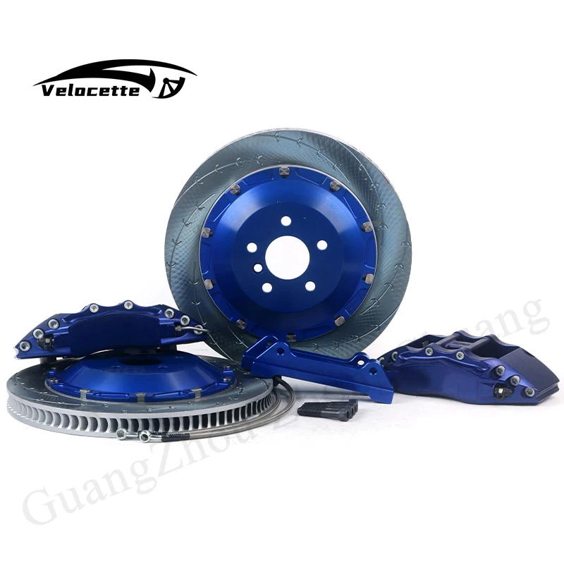 

670 Caliper 6 Piston Big Brake Caliper Kit 355-380mm Braek Rotor Caliper Set for honda toy ota au di nissan Gtr Mini Cooper F56