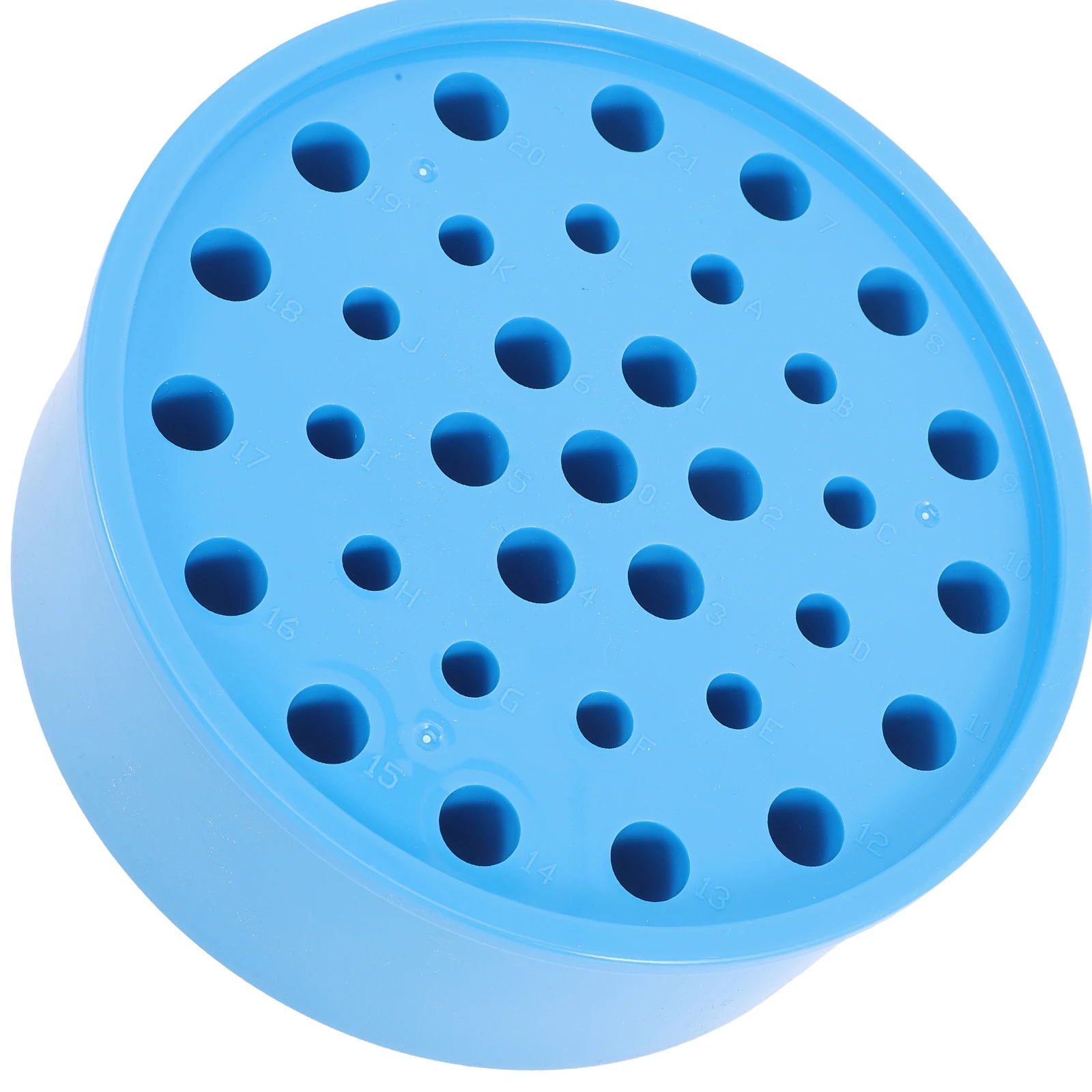 

Low Temperature Ice Box Tube Rack Round Plastic Holder Storage Test Tube Stand Laboratory Teaching Equipment