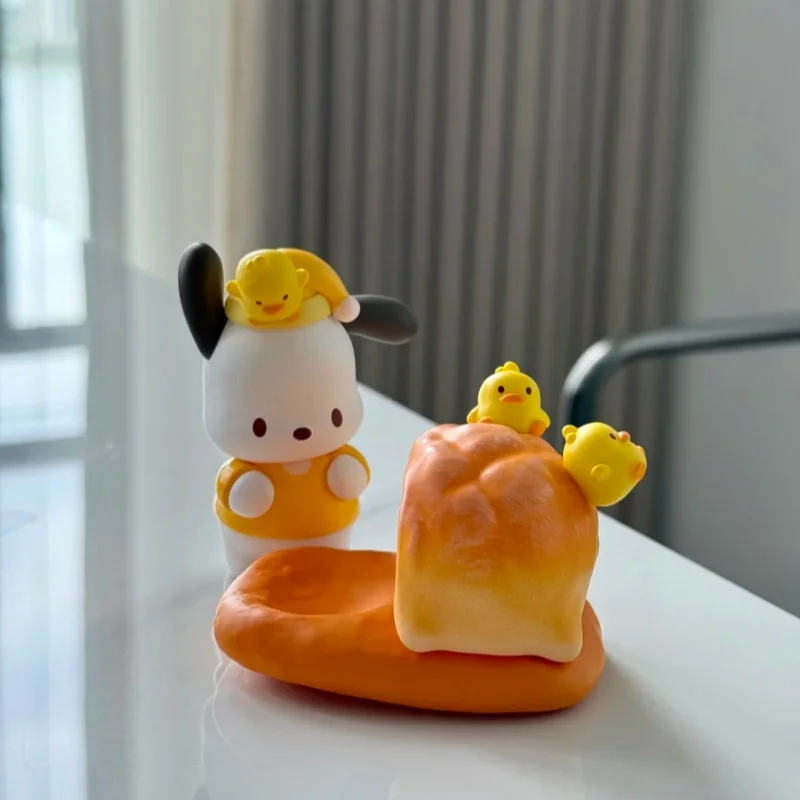 

Подлинная серия Sanrio Happy Baking, слепая коробка, периферийные устройства, модная игрушка, настольные украшения, женский подарок на день рождения, модель игрушки