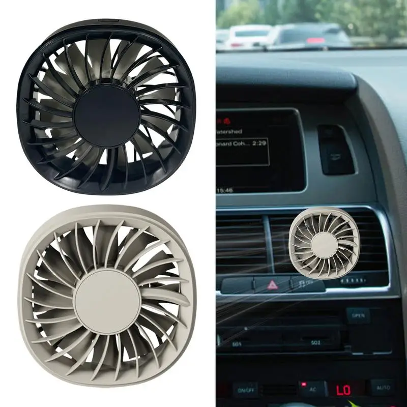 Car Mini Fan Usb Ca… - image