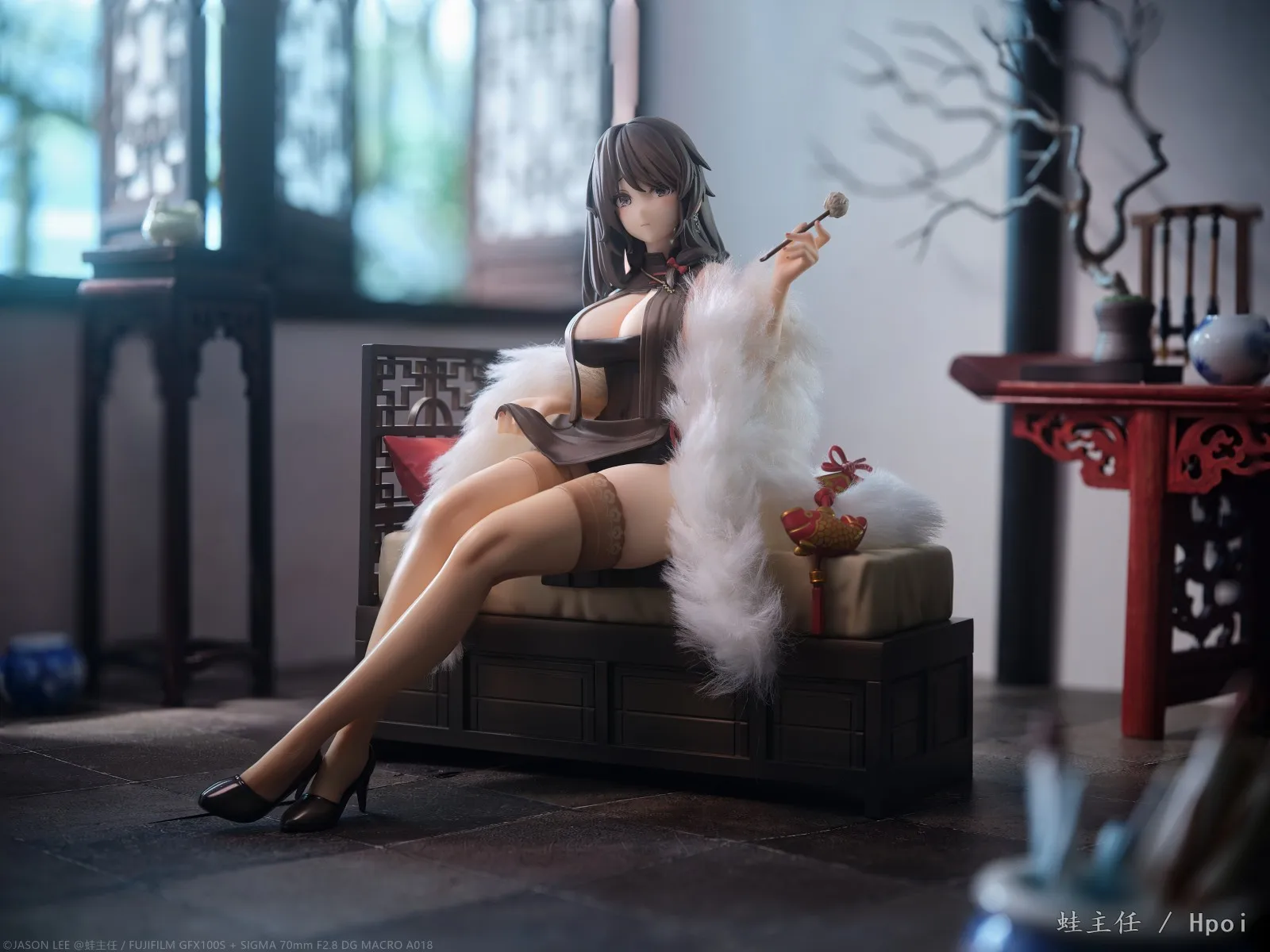 【In Stock】 Original GSC Azur Lane Kharybdis/Charybdis Healed Red Boudoir 1/7 Beauty Model Figure Toy Gift Ornament Collection