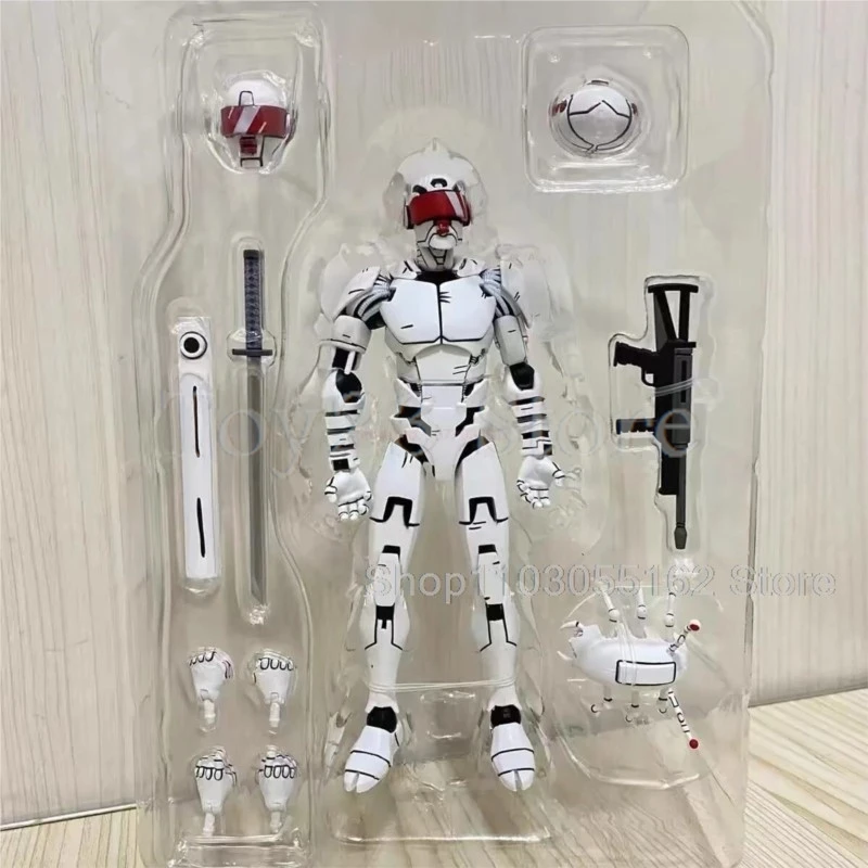 ของเล่นสะสมแอ็คชั่นฟิกเกอร์หุ่นยนต์ลาดตระเวนโรนินสุดท้ายจาก NECA ของแท้ อนิเมะ TMNT ตุ๊กตาโมเดล ของขวัญวันเกิด