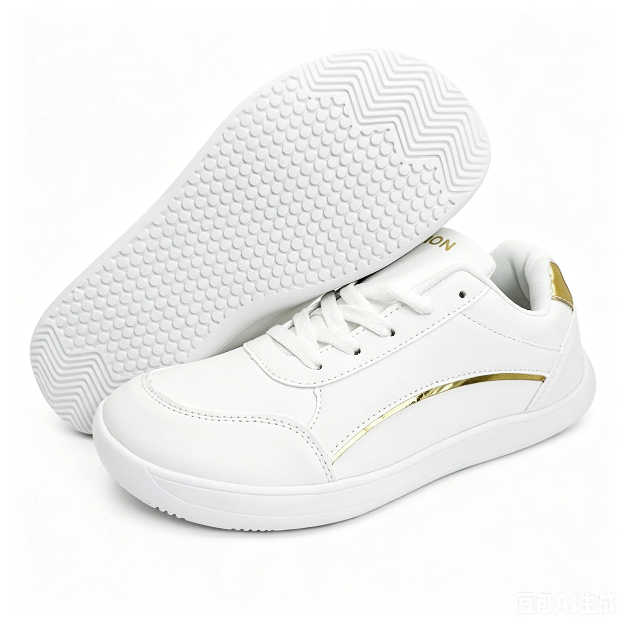

Women Wide-Toe Barefoot Zero-Drop Shoes Simple Solid Color Casual Leather Lightweight And Comfortable Walking Sports Shoes Women