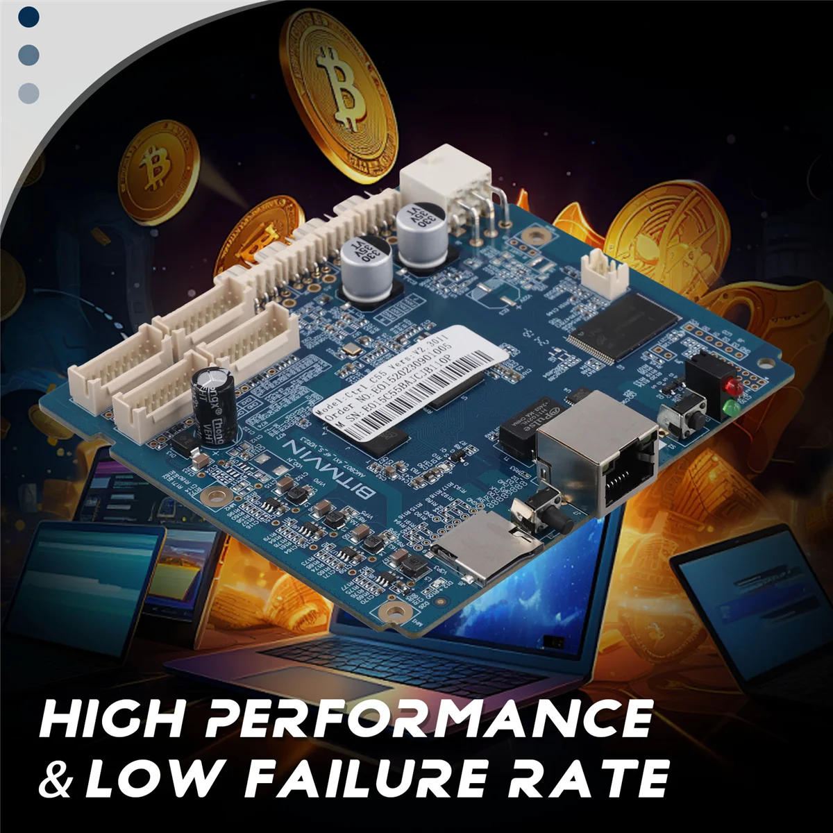 AA98 Bitmain Antminer Control Board C55 for S17 S17Pro Miner Control Board BM1397