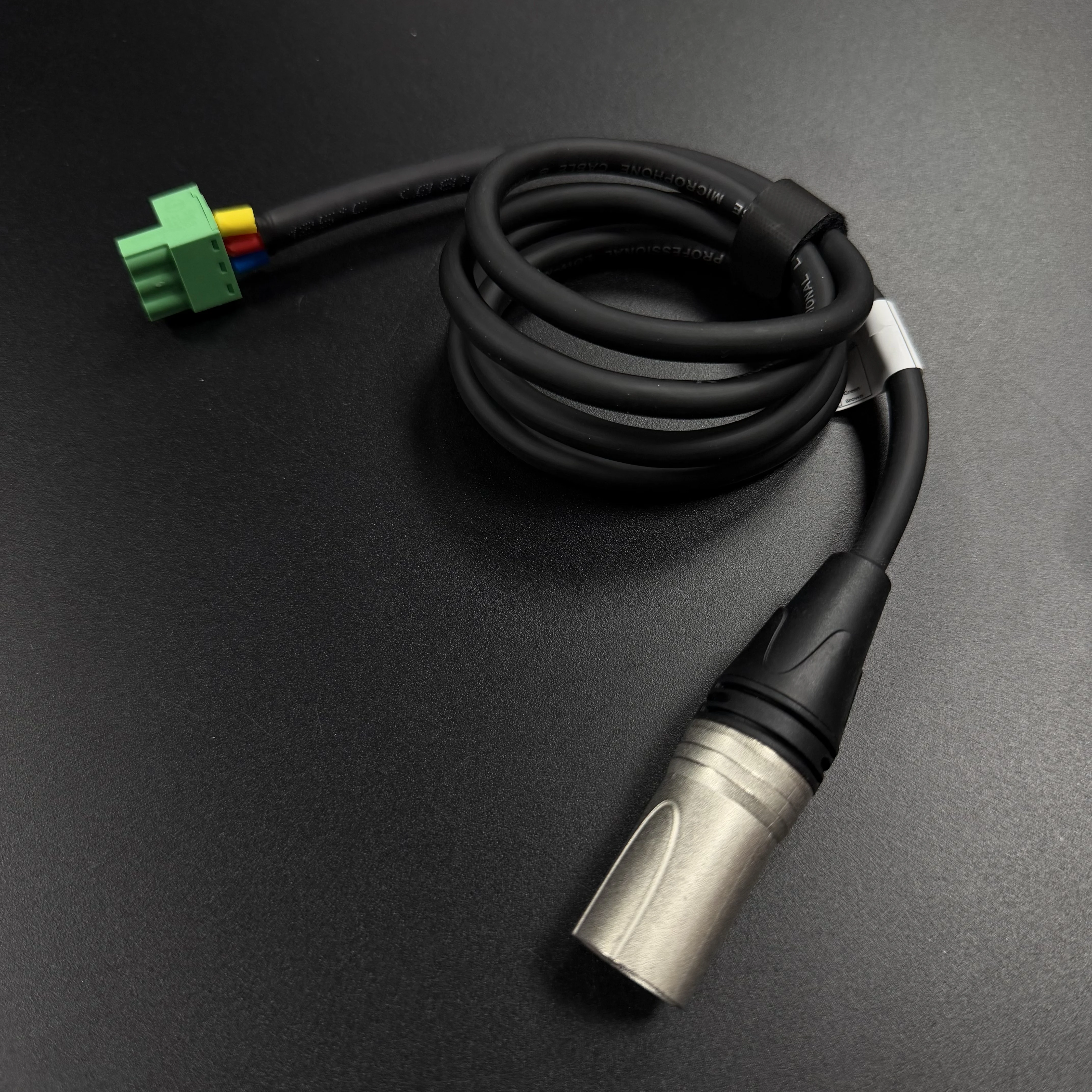 XLR zu Phoenix 3-Pin Pro, Kabel XLR 3P M/F zu PHX3M NBKF/2EDG-5.08mm PCB Schraubklemmenadapter Anschlusskabel für Lautsprecher – Detail 4