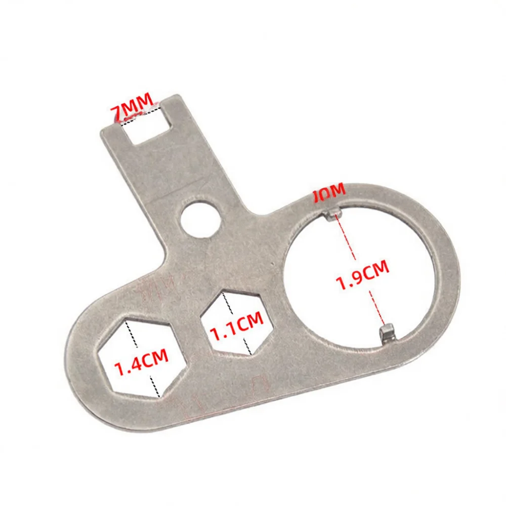 Stainless Steel K Valve Repair Tool For Keep Diving Scuba BCD Backplate Side Mount Inflation Deflation Maintenance Spanner