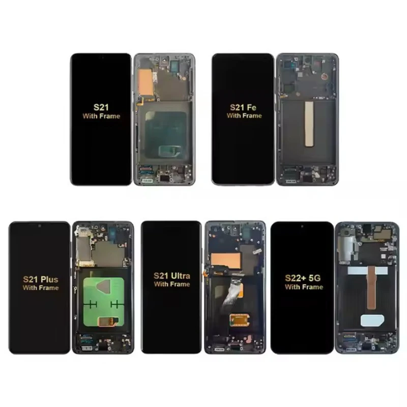 OLED Pantalla for Samsung S10 S10PLUS S20 S20u S20+ S21 S21PLUS S21U S22 S22+ S23 S23PLUS Edge Lcd Display Touch Screen Assembly