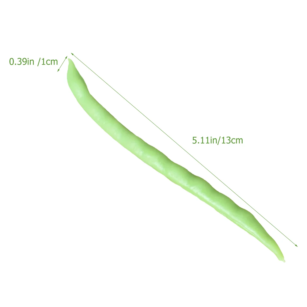 10-teiliges Simulationsgemüse-Display-Requisiten, künstliches Modell, gefälschte Bohnen, lebensechte Modelle, Dekorationen, Lebensmittel