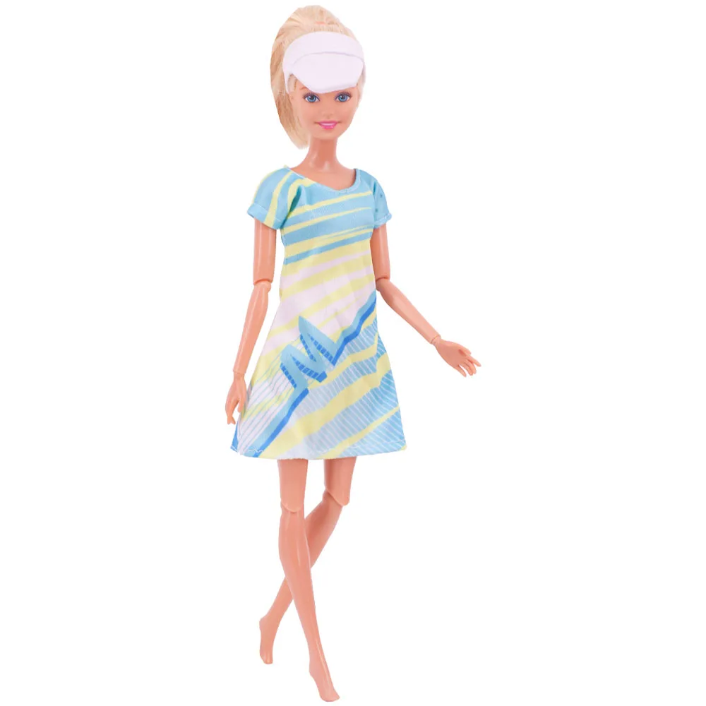 30CM Doll Clothes Sports Suit Tennis Outfit Top+Pants/Skirt Glasses Hats Shoes For 30CM Doll,Girl DIY Toys Festival Gifts