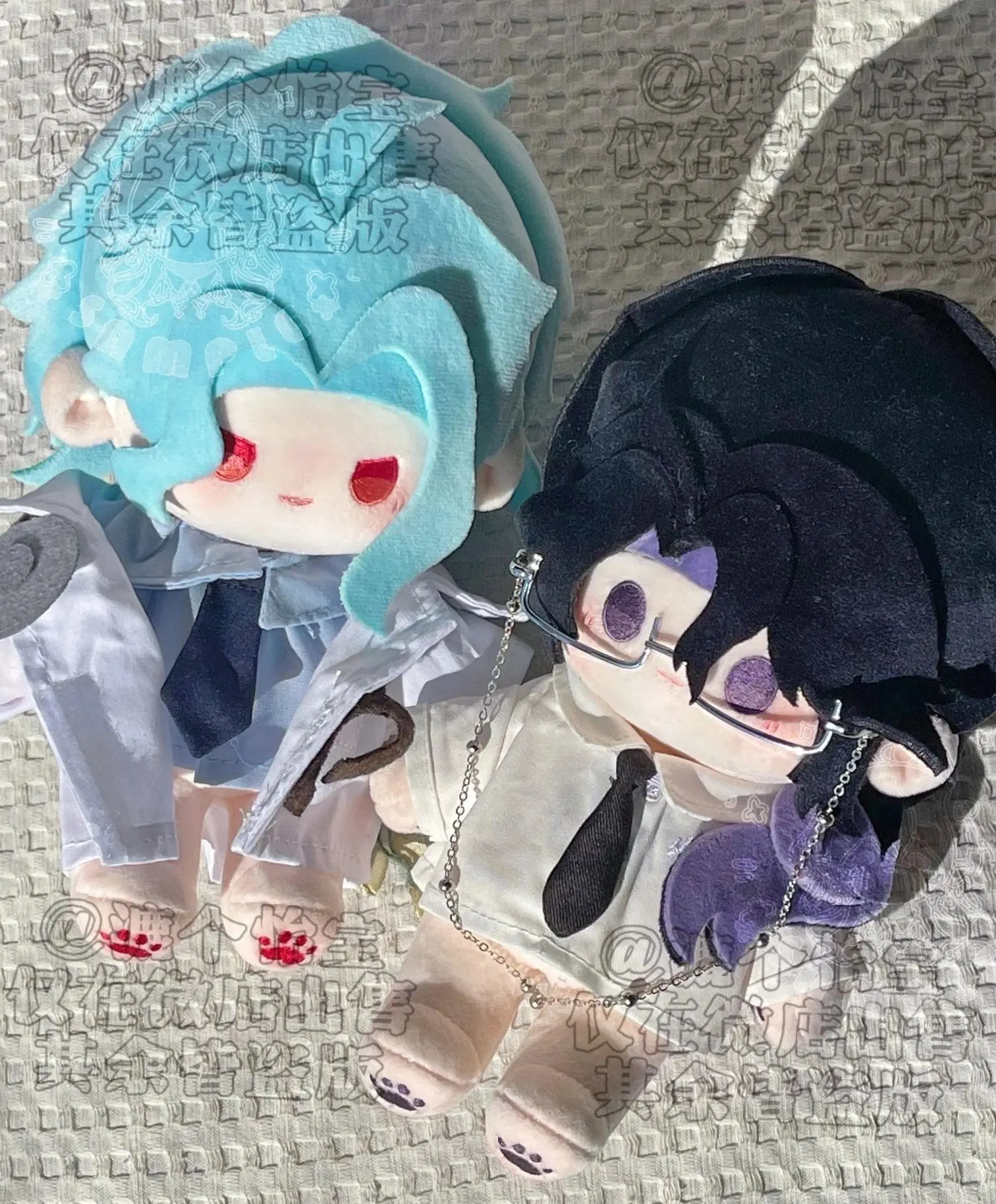 (Extend to 120Days)Pre-sale Genshin Impact 20cm Pantalone Dottore Cotton Stuffed Naked Dolls Gifts Couple Doll Mascot